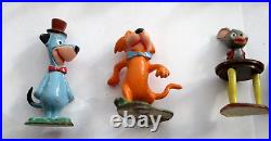 1960 Marx Tinykins Huckleberry Hound 11 TV Show Characters! Snooper Quick Draw