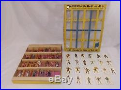 1960 Marx Toys WARRIORS OF THE WORLD 23-piece set ORIGINAL WINDOW BOXCOMPLETE