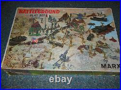 1960'S MARX Battleground Play Set # 4756