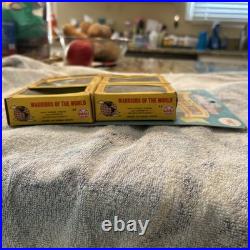 1960's Marx 132 Warriors of the World 6 Confederate Soldiers withBoxes No. 9