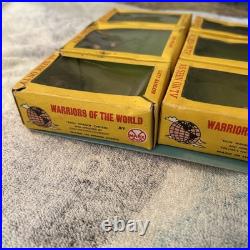 1960's Marx 132 Warriors of the World 6 Confederate Soldiers withBoxes No. 9