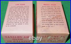 1960's Marx 132 Warriors of the World WW1 French Soldiers. 7/8 withCards & Boxes