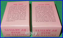 1960's Marx 132 Warriors of the World WW1 French Soldiers. 7/8 withCards & Boxes