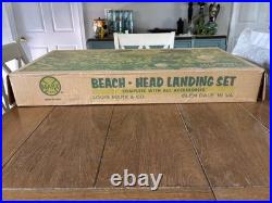 1960's Marx Beach Head Landing Set #4639