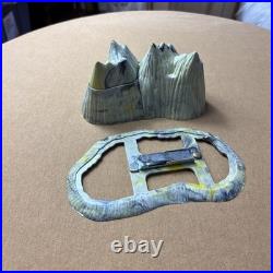 1960's Marx Moon Base Exploding Mountain Color Matched Firing Mechanism Untested