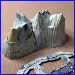 1960's Marx Moon Base Exploding Mountain Color Matched Firing Mechanism Untested