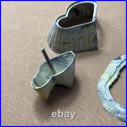 1960's Marx Moon Base Exploding Mountain Color Matched Firing Mechanism Untested