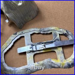 1960's Marx Moon Base Exploding Mountain Color Matched Firing Mechanism Untested