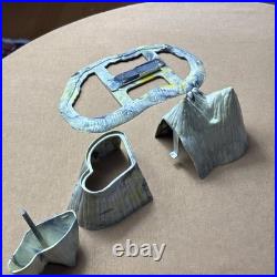 1960's Marx Moon Base Exploding Mountain Color Matched Firing Mechanism Untested