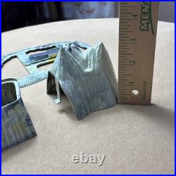 1960's Marx Moon Base Exploding Mountain Color Matched Firing Mechanism Untested