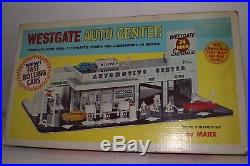 1960's Marx Westgate Auto Center Garage, New in Box, Original