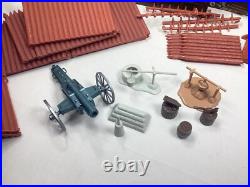 1960's Vintage Marx Fort Apache Playset 3681 In Box. MOSTLY COMPLETE