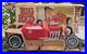 1960s MARX 24 BIG RED HOT ROD Battery Operated T Bucket Toy Car WORKING with BOX