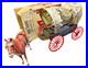 1960s MARX Johnny West COVERED WAGON, Horse & Harnass & Original Box Play Set