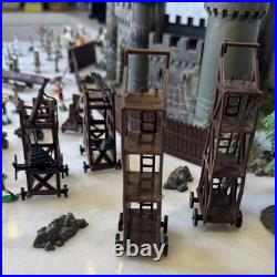 1960s MARX KNIGHTS AND VIKINGS MINIATURE PLAYSET READ