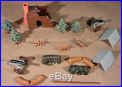 1960s MARX Miniature Blue and Gray Civil War Playset