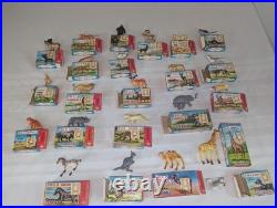 1960s Marx Animal Kingdom Wild Animals Lot 23 Boxed Figures EXC+