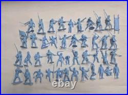 1960s Marx Civil War Battle Of The Blue & Grey Southern Mansion And 160 Figures