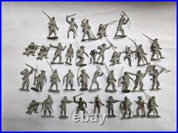 1960s Marx Civil War Battle Of The Blue & Grey Southern Mansion And 160 Figures