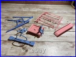 1960s Marx Dollhouse Outdoor Swimming Pool & Patio Set in orig box! NOS