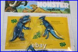 1960s NEW Prehistoric Monsters Dinosaurs Original Package Rack Toy NOS MISP Marx