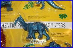 1960s NEW Prehistoric Monsters Dinosaurs Original Package Rack Toy NOS MISP Marx