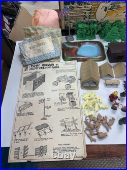 1961 MARX YOGI BEAR at Jellystone National Park PLAYSET #4364 1961 MARX YOGI BEAR at Jellystone National Park PLAYSET #4364