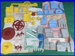 1961 Marx #5995 Disneyland Play Set Complete, Unplayed With Contents