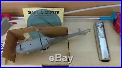 1961 Marx A Copter Sikorsky flying Helicopter Play Set NMIB Complete