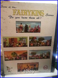 1962 Marx Fairyland Stories 11 X 14 Book With 36 Miniature Nursery Rhyme Figs