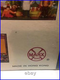 1962 Marx Fairyland Stories 11 X 14 Book With 36 Miniature Nursery Rhyme Figs