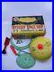 1962 Marx Mystery Space Ship Playset Plastic Figures toys in orig. Box 1962