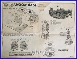 1962 Marx Operation Moon Base Playset Contents Mint In box