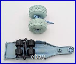 1962 Original Marx Operation Moon Base Playset Lot Of 6 Light Blue Vehicles RARE
