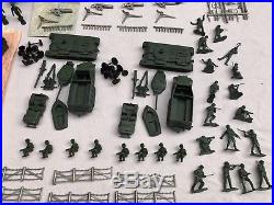 1963 MARX ARMY COMBAT Playset #6019. Complete, Unplayed with Original Contents