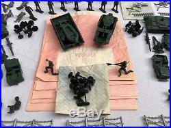 1963 Marx ARMY COMBAT Playset #6019. Complete. Original Contents. Unassembled