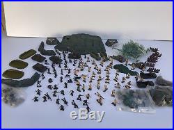 1963 Marx Miniature SANDS OF IWO JIMA Largest Play Set. All Original Contents