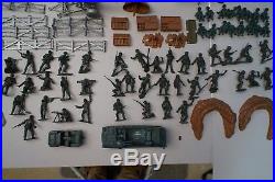 1963 Marx Original Large D-day Set Vintage Partial