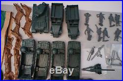 1963 Marx Original Large D-day Set Vintage Partial