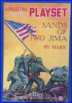 1964 MARX SANDS OF IWO JIMAPlayset. Largest Miniature VersionOver 300 Pieces