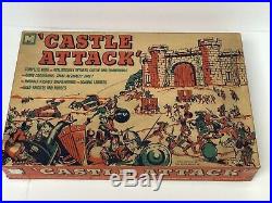 1964 MPC Marx CASTLE ATTACK Playset. Factory Sealed Content Bags. Mint In Box
