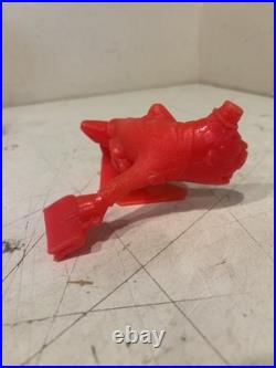 1964 Marx 6 Inch U. S. Male Postal Nutty Mads Plastic Figure Green LOT