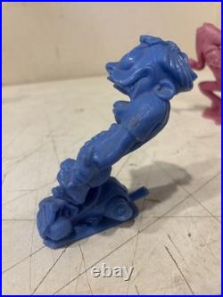 1964 Marx 6 Inch U. S. Male Postal Nutty Mads Plastic Figure Green LOT