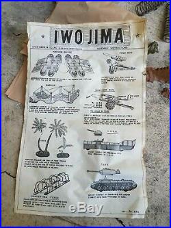1964 Marx Iwo Jima Toy Playset #4147 65% complete