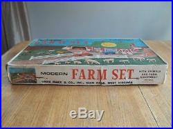 1965 MARX Modern Farm Playset #3931 still FACTORY SEALED in Box