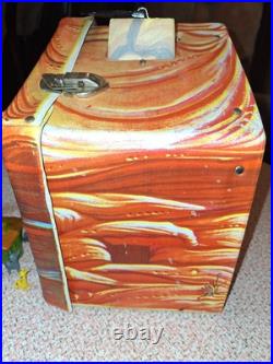 1965 Marx Troll Village 67 Pieces withBox & 1960s Troll House Case