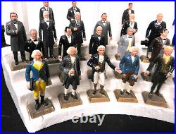 1967 MARX US PRESIDENTS DISPLAY SET (Clean with No Breaks or Repairs Anywhere)