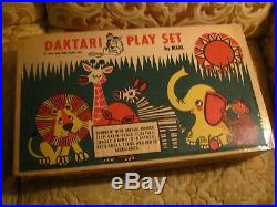 1967 Marx Daktari Jungle Play Set (90% complete) with original Box 3717