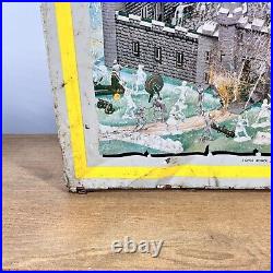 1968 MARX Carry-All Action Fighting Knights Medieval Castle Play Set 102pcs