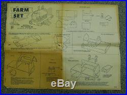 1968 MARX Farm Set (No Box)